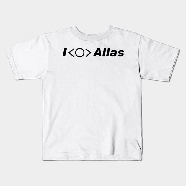 Alias Kids T-Shirt by HalamoDesigns